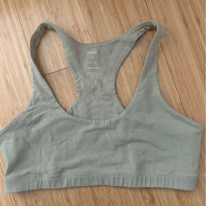 MATE the Label Organic Cotton Stretch Sports Bra
